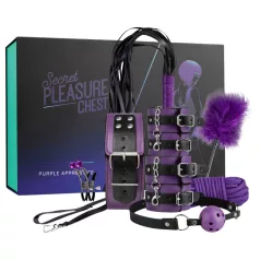   Secret Pleasure Chest - edasijõudnute BDSM komplekt (14-osaline)