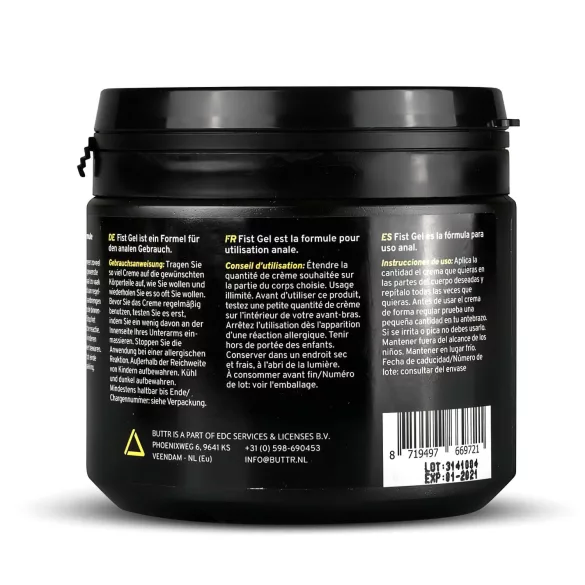 BUTTR - fisting-geel - veepõhine libesti - 500ml