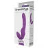 Dreamtoys Essentials - rihmavaba strapon-vibraator (lilla)