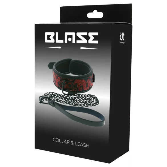 Dreamtoys Blaze - kaelarihma ja rihma komplekt (punane)