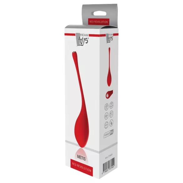 Red Revolution Metis - vibro muna - veekindel, laetav - punane