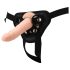 RealStuff Strap-On - kitsas, kinnitatav dildo (naturaalne)