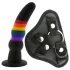 Colorful Love - strap-on dildo - värviline