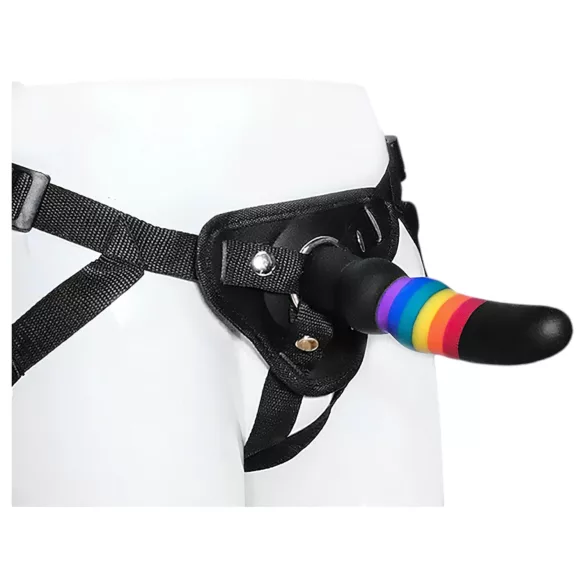 Colorful Love - strap-on dildo - värviline