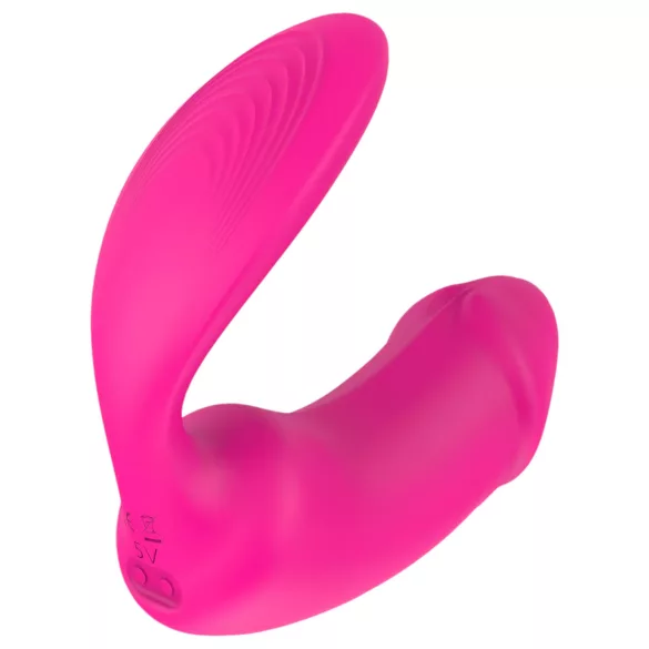 Vibes of Love Duo - 2in1 kliitori vibraator (roosa)