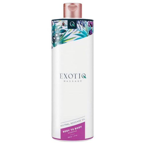 Exotiq Body To Body - soojendav massaažiõli - 500 ml