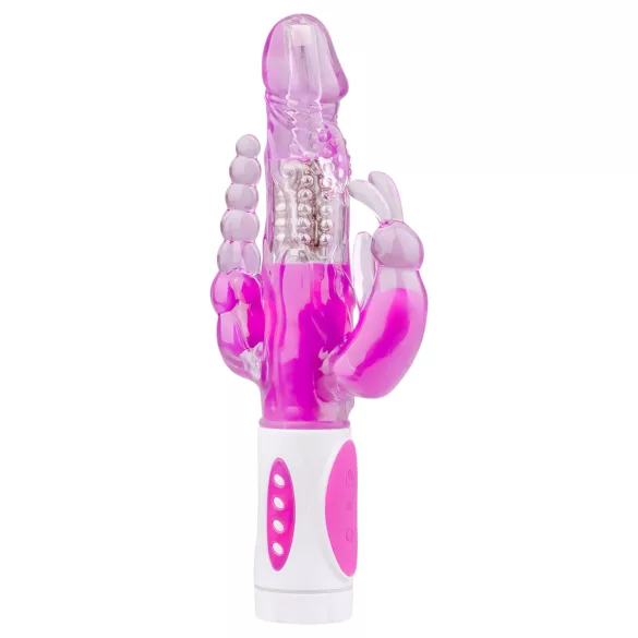 Easytoys Raving Rabbit - 3-haruline vibraator (roosa)