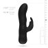 Easytoys Mad Rabbit - must klit ja G-punkti vibraator (must)