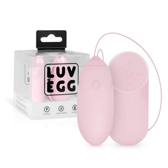 LUV EGG - laetav, raadiopuldi vibraator muna (roosa)