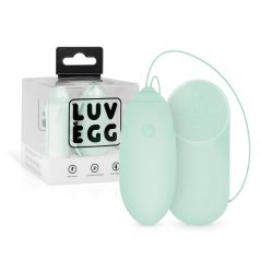 LUV EGG - vibro-muna puldiga - aku - roheline