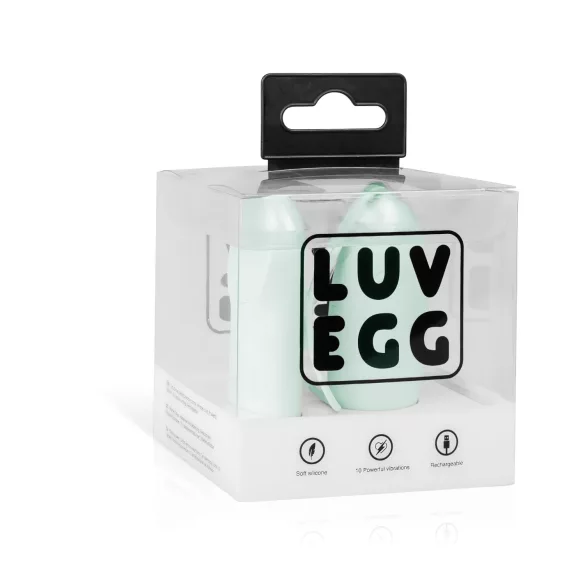 LUV EGG - vibro-muna puldiga - aku - roheline