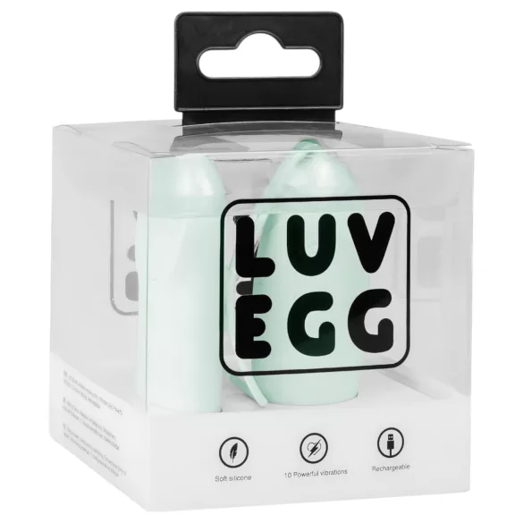 LUV EGG - kantav akuga raadio teel juhitav vibromuna (roheline)