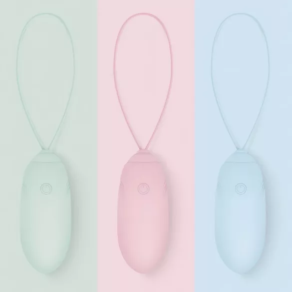 LUV EGG - vibro-muna puldiga - aku - roheline