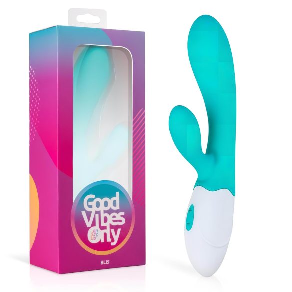 Hea Vibe Only Blis Rabbit - kliitori vibraator (türkiis)
