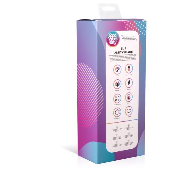 Good Vibes Only Blis Rabbit - jänkuvibraator kliitorstimulaatoriga