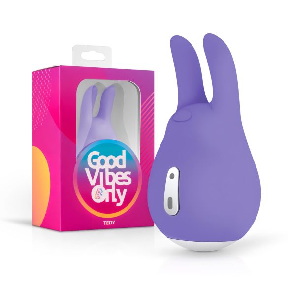 Good Vibes Tedy - akupesaga, jänku kliitorivibraator (lilla)