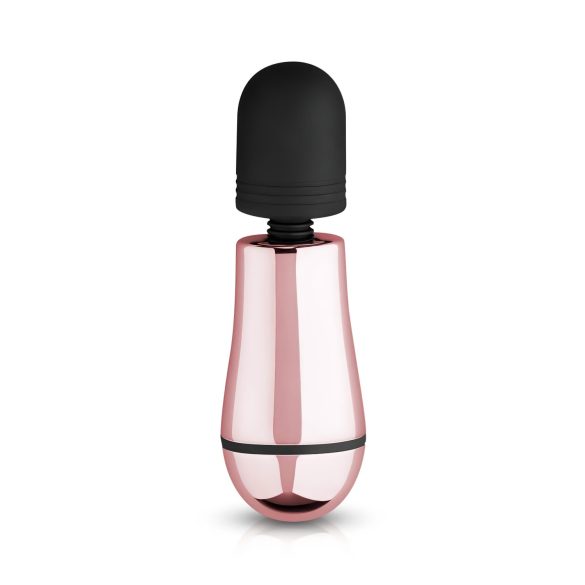 Rosy Gold Mini Wand - laetav vibromassöör (roosikuld)