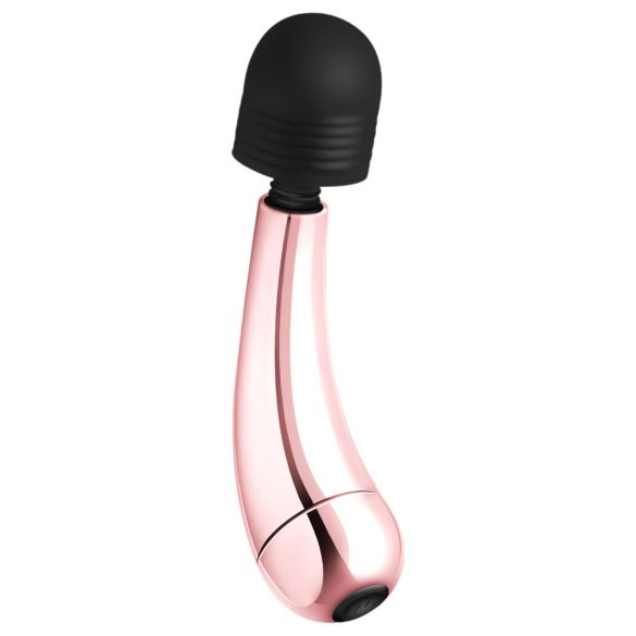 Rosy Gold Wand Mini Curve - vibromassaažija (roosikuld)