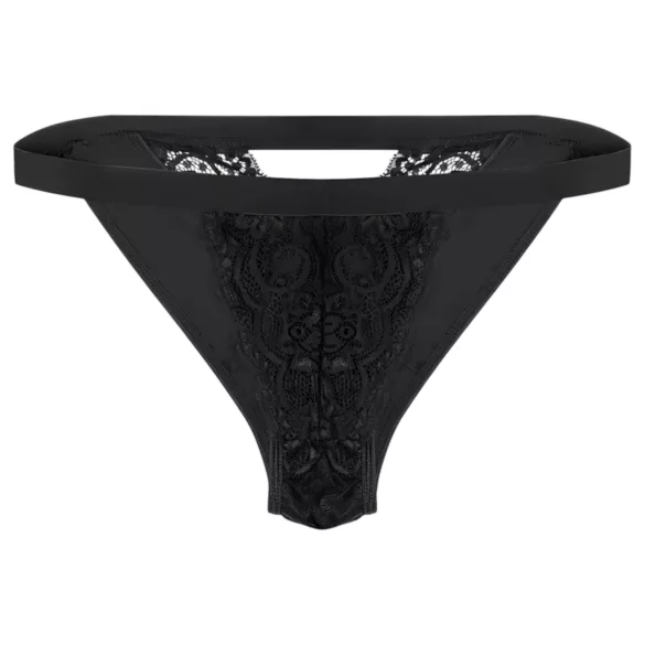 Pantyrebel - akuga töötav, juhtmevaba vibraatoriga must string (S-L)