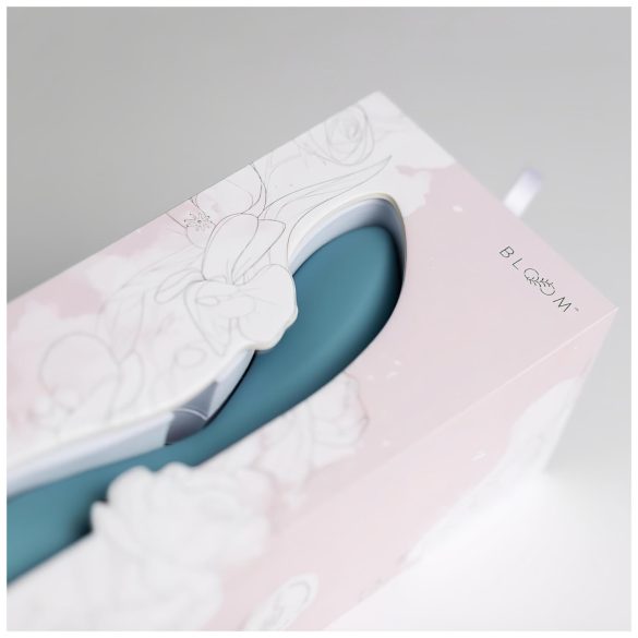 Bloom Rose - G-punkti vibraator akuga silikoonist türkiissinine