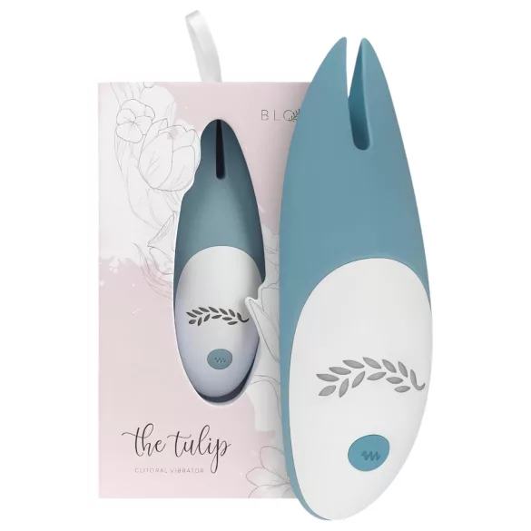 Bloom Tulip - kliitori vibraator - aku - silikoon - türkiis