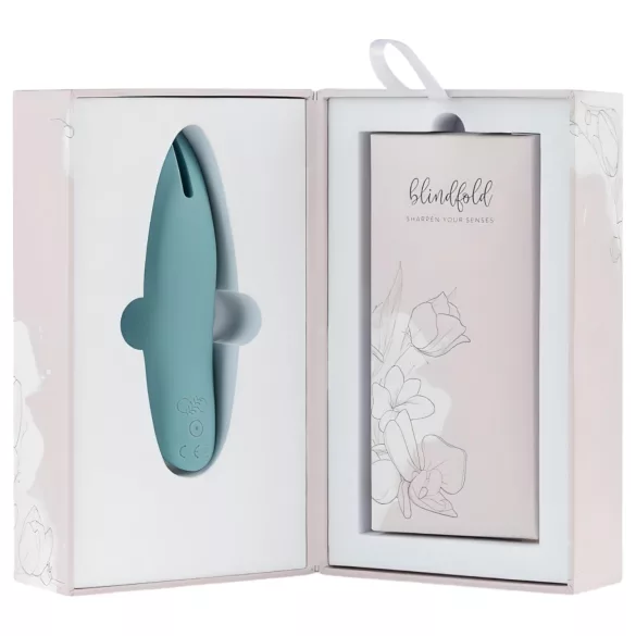 Bloom Tulip - kliitori vibraator - aku - silikoon - türkiis