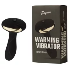Teazers - anaalseks vibraator soojendusega - must