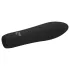 Easytoys Velvet Vibe - vibraator pulk - akuga - must