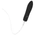 Easytoys Velvet Vibe - vibraator pulk - akuga - must