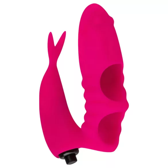 Easytoys - sõrmevibraator 2in1 - roosa