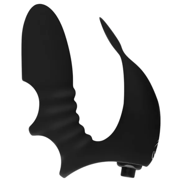 Easytoys - sõrmevibraator 2in1 - must