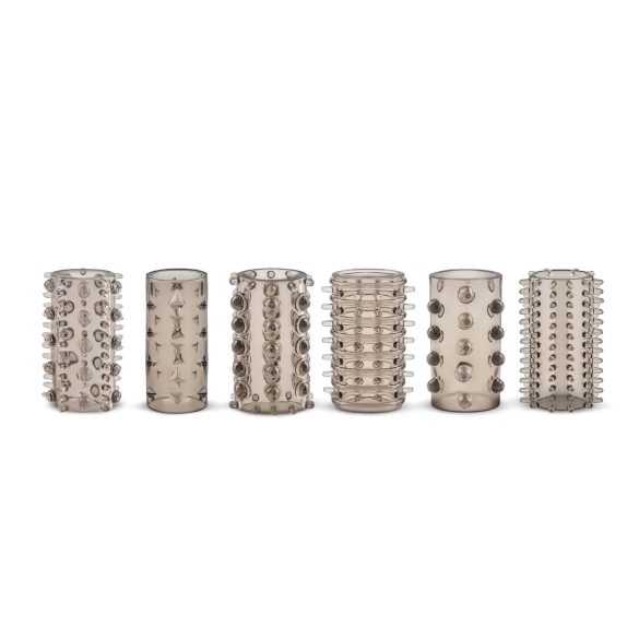 Easytoys - peenisemansettide komplekt - hall - 6 tk
