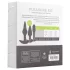 EasyToys Pleasure kit - mitmekesine anaaltappide komplekt (must)