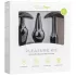EasyToys Pleasure kit - mitmekesine anaaltappide komplekt (must)