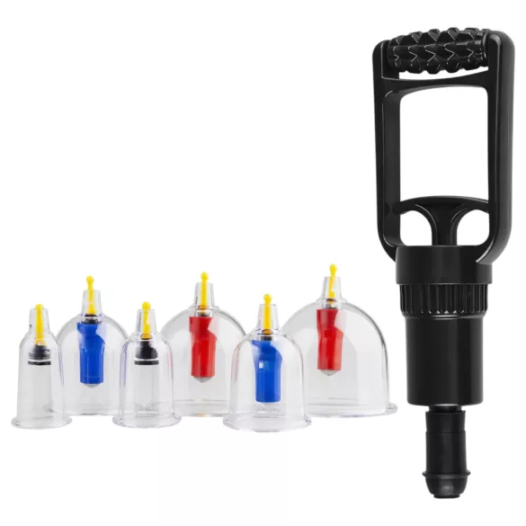 Easytoys Cupping - vaakumpumpade komplekt - 6-osaline