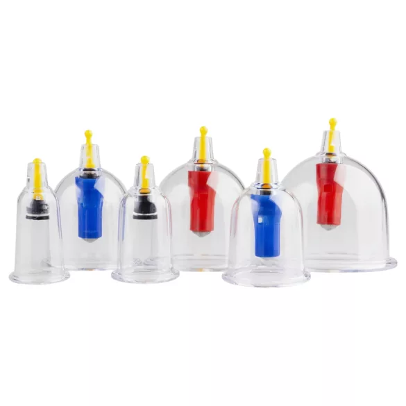 Easytoys Cupping - vaakumpumpade komplekt - 6-osaline