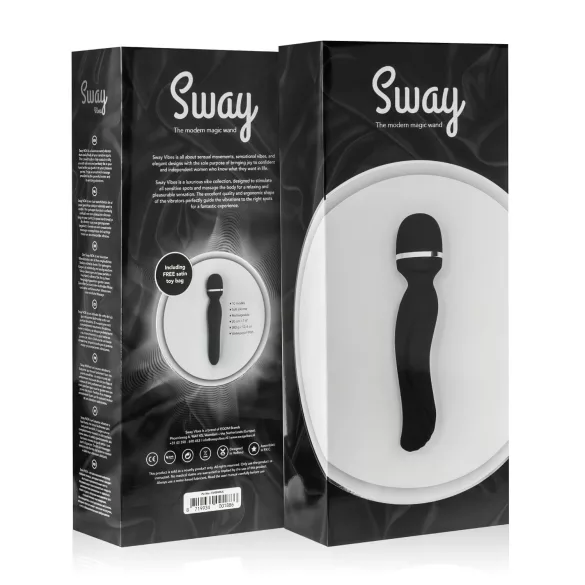 Sway No.4 Wand - aku vibraator massaažiks - must