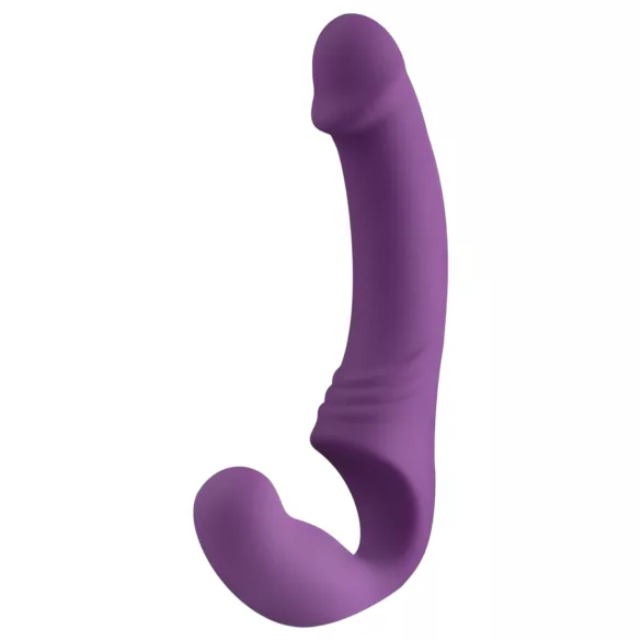 Easytoys - akuga strap-on vibraator ilma rihmadeta - lilla