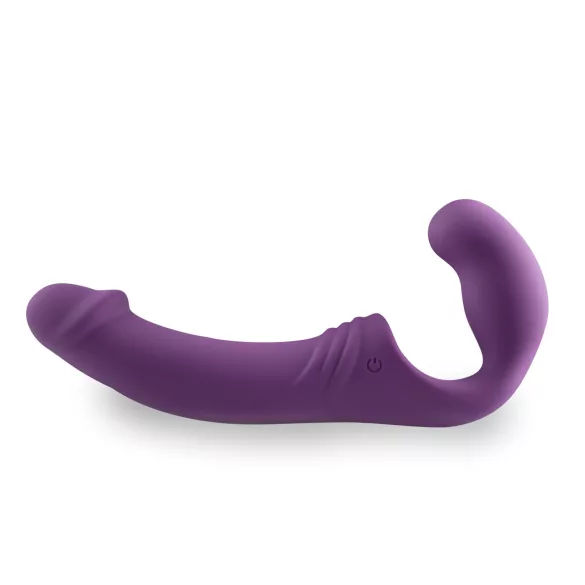 Easytoys - akuga strap-on vibraator ilma rihmadeta - lilla