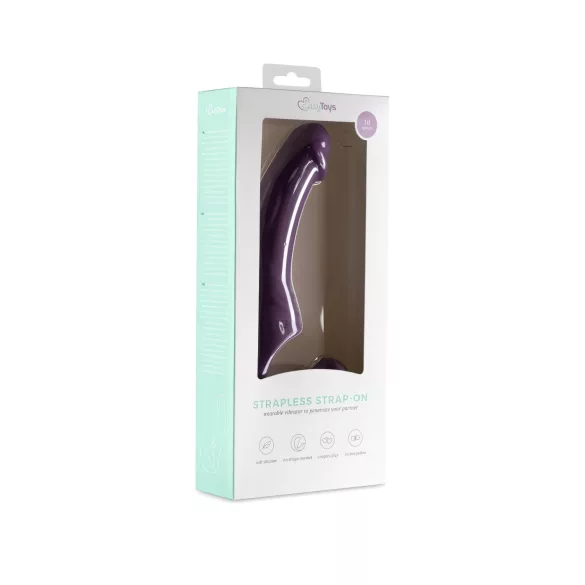 Easytoys - akuga strap-on vibraator ilma rihmadeta - lilla