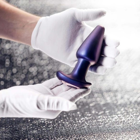 Hueman Meteoroid - puldiga pöörlev anaalvibraator kuulidega - lilla