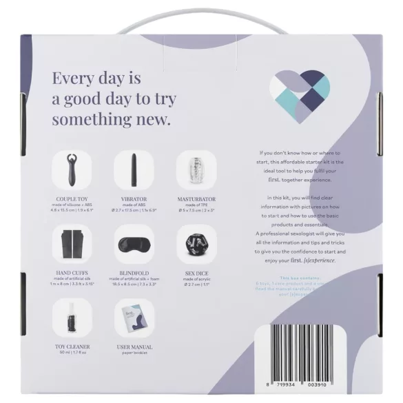 First. Together - algajate seksikomplekt - 7-osaline