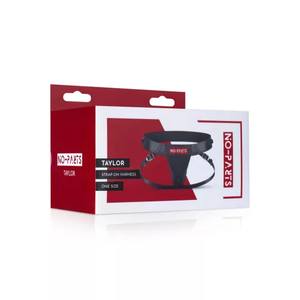 No-Parts Taylor - strap-on vöö topelt O-rõngaga (S-L)