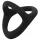 Easytoys Desire Ring - peenise- ja munandite rõngas - must - elastne
