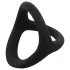 Easytoys Desire Ring - peenise- ja munandite rõngas - must - elastne