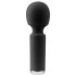 Easytoys Wonder Wand - laetav mini massaaživibraator (must)
