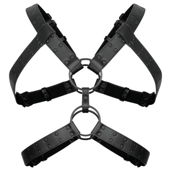 Bedroom Fantasies Rocco - võrkkangast keha ülaosa - must - S-XL