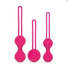   Easytoys LoveBalls - tupikukuulide komplekt - 3 osaline - roosa
