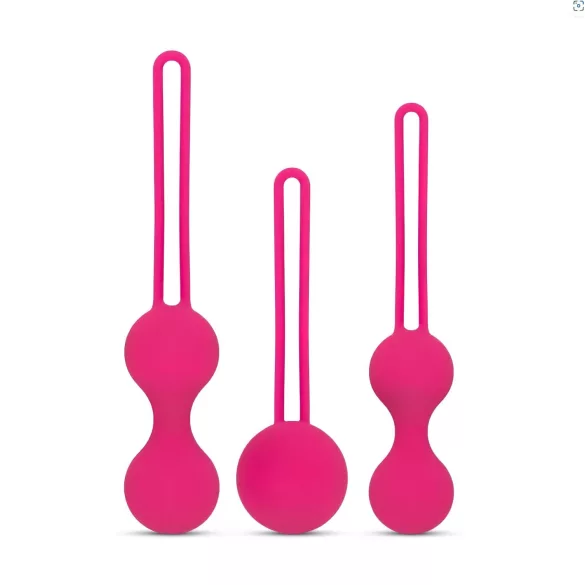 Easytoys LoveBalls - tupikukuulide komplekt - 3 osaline - roosa