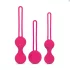 Easytoys LoveBalls - tupikukuulide komplekt - 3 osaline - roosa